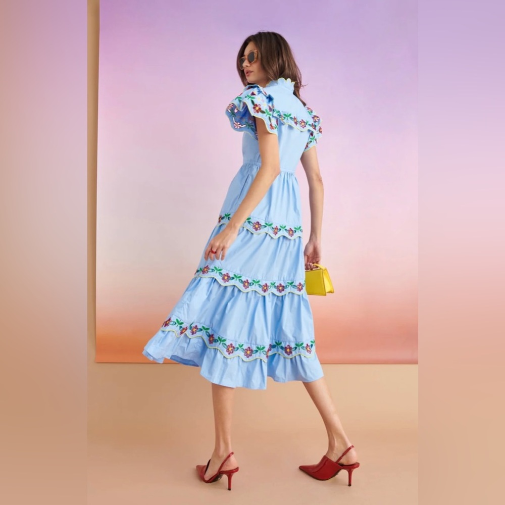 Bora Bora Dress Blue - Picture 4 of 8